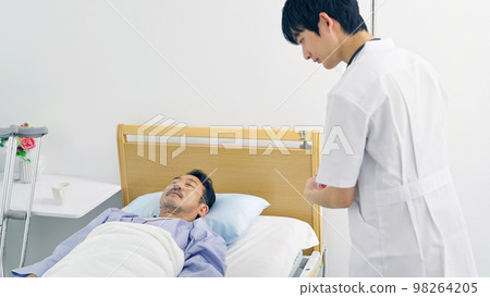 護士給病人打點滴 98264205