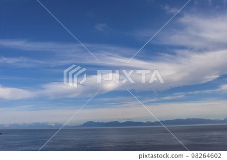 Clouds and blue sky 98264602