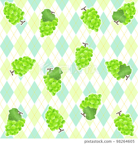 Delicious grape seamless pattern material Delicious grape seamless pattern material 98264605