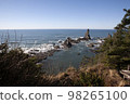 Blue sky and coastal scenery 98265100