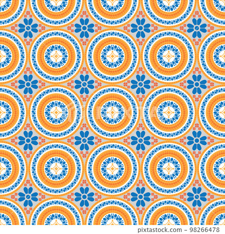 Abstract tile pattern Abstract tile pattern 98266478