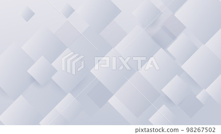 Abstract white geometric square chaotic background. Minimal landing page. Banners, flyers, and presentations. Vector illustration. Abstract white geometric square chaotic background. Minimal landing page. Banners, flyers, and presentations. Vector illustration. 98267502