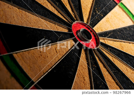 dart board close up 98267966