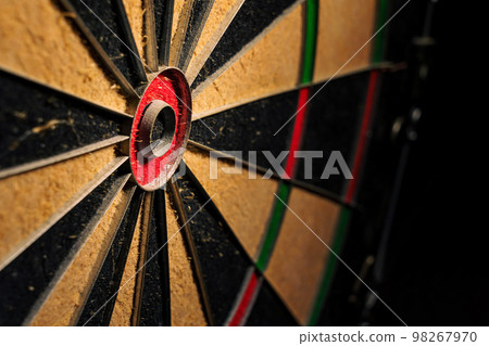 dart board close up 98267970
