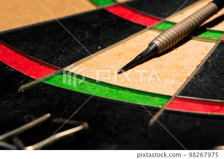 dart board close up dart board close up 98267975