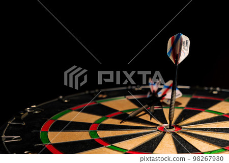 dart board close up dart board close up 98267980