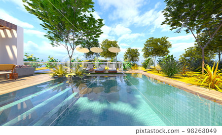 House with pool 98268049