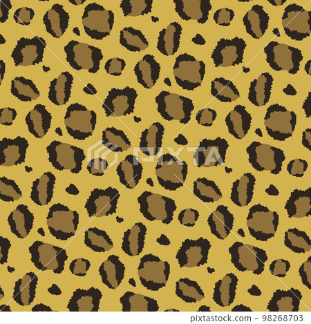 豹紋背景的插圖 98268703