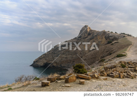 Cape Kapchik in Novyi Svet. Crimea Cape Kapchik in Novyi Svet. Crimea 98269747