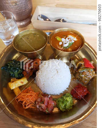 Indian, Nepali cuisine 98270603