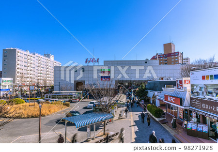 川崎市景觀在日本Toki電鐵Saginuma站在你面前 98271928