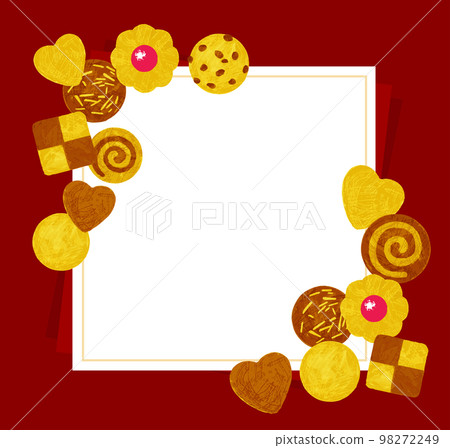 Cookie sweets Valentine frame Cookie sweets Valentine frame 98272249