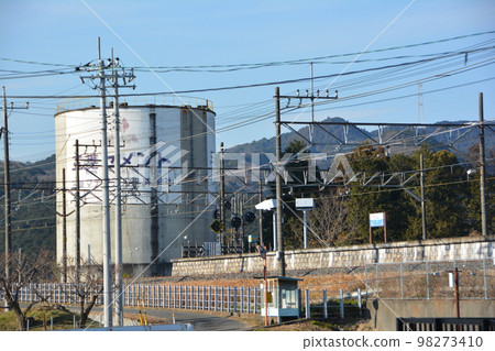 韓國站2023年1月2日三菱水泥罐及站台 韓國站2023年1月2日三菱水泥罐及站台 98273410
