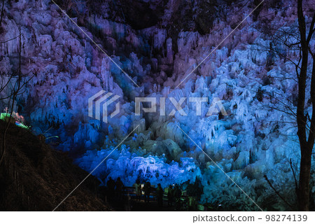 Ashigakubo Icicle Light Up, Chichibu's Three Major Icicles Ashigakubo Icicle Light Up, Chichibu's Three Major Icicles 98274139