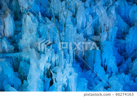 Ashigakubo Icicle Light Up, Chichibu's Three Major Icicles 98274163