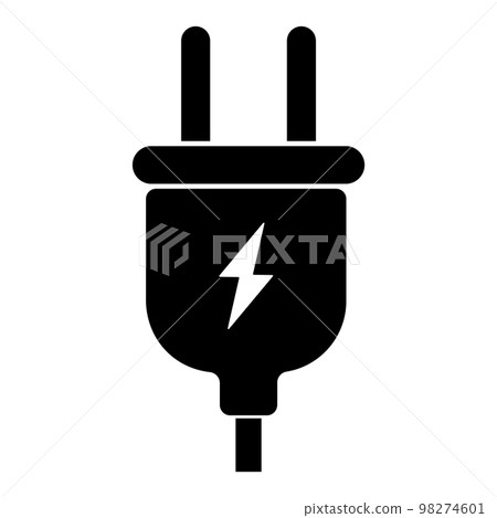 充電插頭圖標 充電插頭圖標 98274601