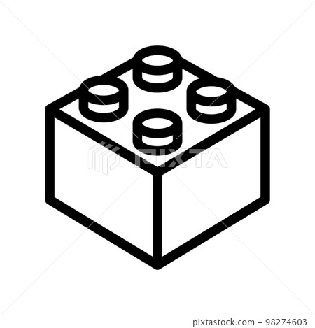 方塊玩具圖標 98274603