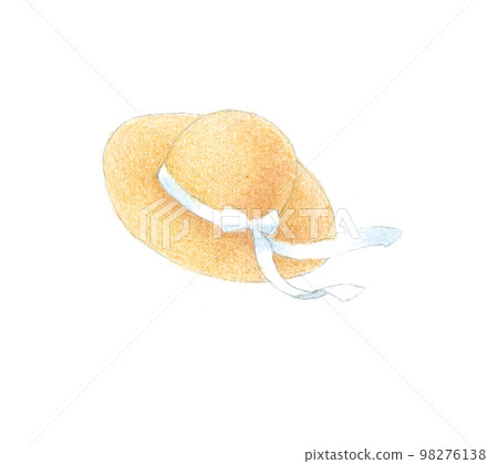 粉彩畫:帽子 粉彩畫:帽子 98276138