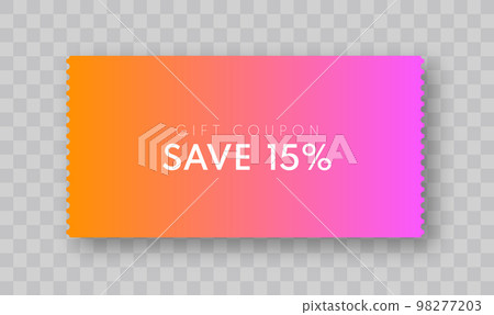 Coupon Discount. Vector Gift Voucher. Coupon Discount. Vector Gift Voucher. 98277203