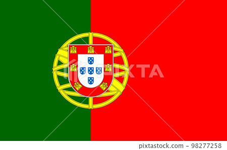 世界各國國旗☆葡萄牙☆ 世界各國國旗☆葡萄牙☆ 98277258