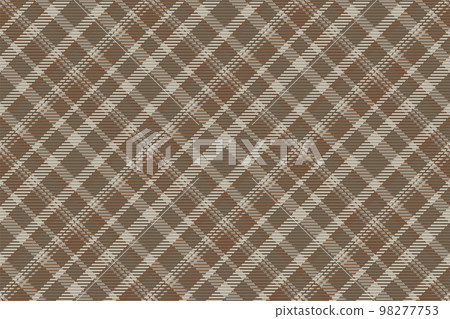 Seamless pattern of scottish tartan plaid. Repeatable background with check fabric texture. Vector backdrop striped textile print. 98277753