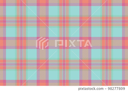 Plaid background, check seamless pattern in...-插圖素材[98277809