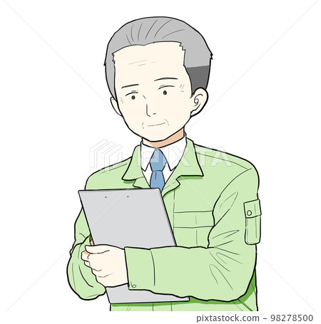 穿工作服的男前輩要檢查 穿工作服的男前輩要檢查 98278500