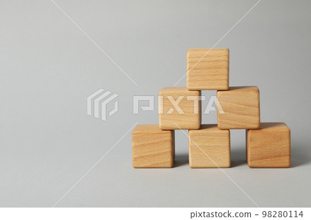 Blank wooden cubes for different concepts, space for text Blank wooden cubes for different concepts, space for text 98280114