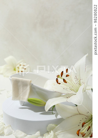 Concept of cosmetic and beauty care, space for text 98280822