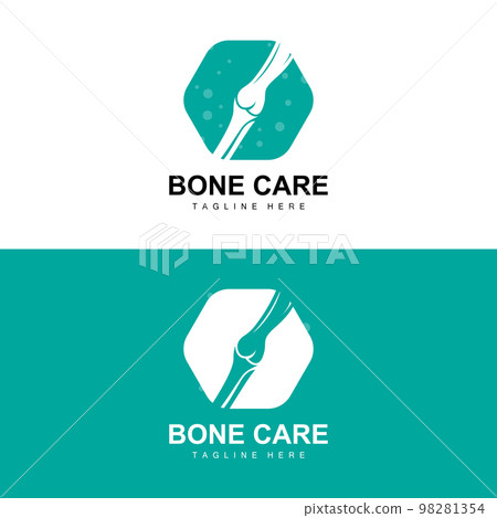 Bone Logo Design, Medical Health Body Parts Illustration Bone Logo Design, Medical Health Body Parts Illustration 98281354