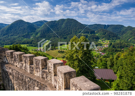 Lower Savinja Valley Landscape In Slovenia Lower Savinja Valley Landscape In Slovenia 98281878