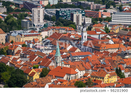 Old Town Of Celje City In Slovenia Old Town Of Celje City In Slovenia 98281900