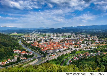 City of Celje in Slovenia 98281927