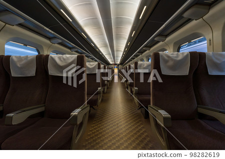 Shinkansen seats no people Shinkansen seats no people 98282619