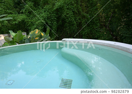 swimming pool in the garden 98282879