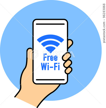 智能手機wi-fi圖標免費現貨 98283868