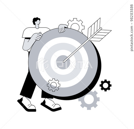 Focus abstract concept vector illustration. Focus abstract concept vector illustration. 98283886