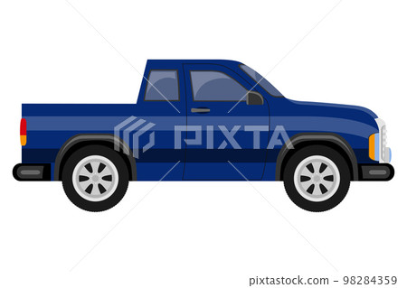 transport for the transportation of goods or passengers flat icon vector illustration 98284359