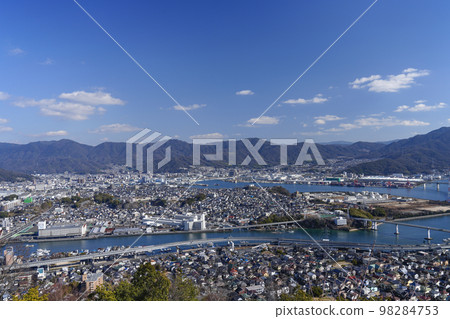 View of Hiroshima City from Mt. Kogane (East side) 98284753