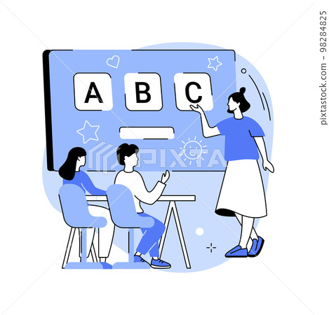 Digital display isolated cartoon vector illustrations. Digital display isolated cartoon vector illustrations. 98284825