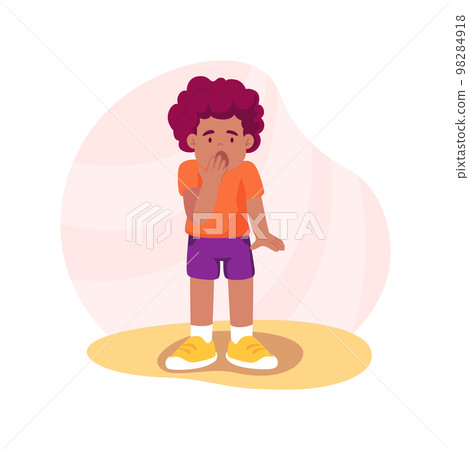 Excitement isolated cartoon vector illustration. 98284918