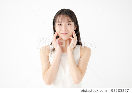 女性美白背景 98285267