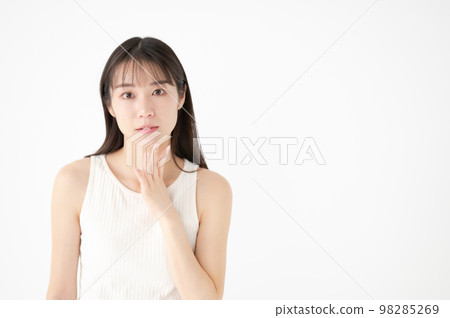 女性美白背景 98285269