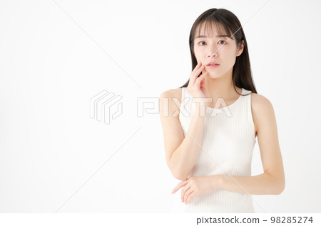 女性美白背景 98285274