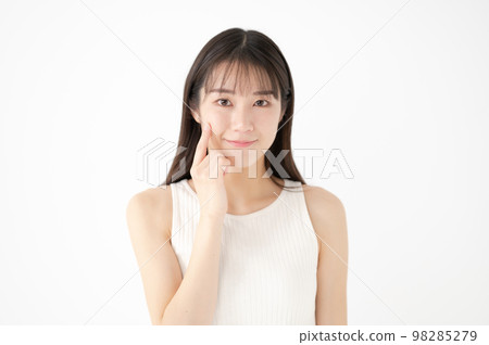 女性美白背景 98285279
