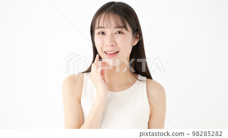 女性美白背景 98285282