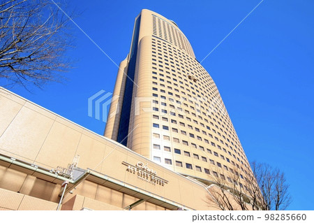 Hamamatsu City Act Tower under clear skies Hamamatsu City Act Tower under clear skies 98285660