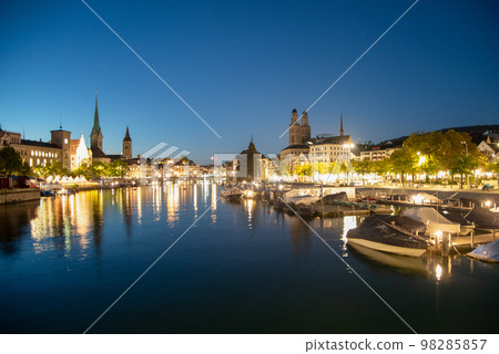 瑞士蘇黎世美麗的風景 瑞士蘇黎世美麗的風景 98285857