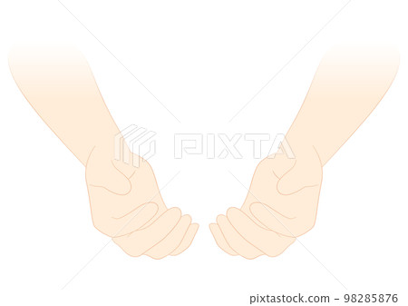 Offer, receive, wrap both hands 98285876