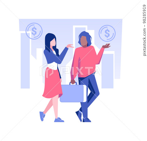 Property management isolated concept vector illustration. 98285919